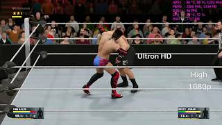 WWE 2K17 | GTX 960M | High Settings