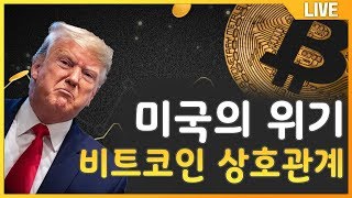쉿! 미국이 수상하다 비트코인 상호관계    bitcoin #비트코인  #리플 #XRP  #bitcoin