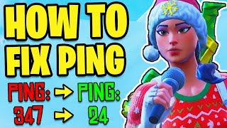 How To LOWER PING in FORTNITE! Best Tips On How To STOP LAG (PC, Xbox One, PS4, Switch, Mobile)