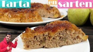 Tarta en la sartén. Sin horno ni frío.