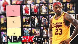 RANKING THE BEST PLAYERS IN NBA 2K19 MyTEAM!! (TIER LIST)