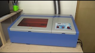 40W Chinese Laser Cutter: Review, Setup, Use - Ec-Projects