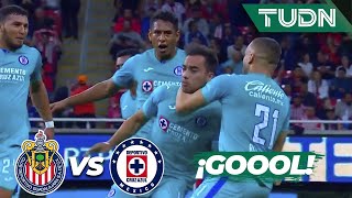¡Golazo de Aldrete! tiro perfecto | Chivas 1 - 2 Cruz Azul | Liga Mx - J-6 CL-2020 | TUDN