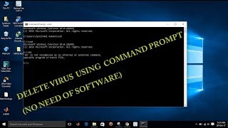 how to remove autorun virus using command prompt