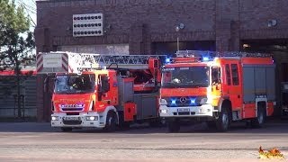 [Neues Fahrzeug] Kurzzug BF Wandsbek + ZFuStW + FuStW + Rettungsdienst F-21 (Zusammenschnitt)