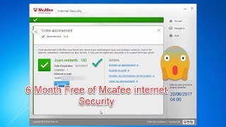 How to Get 6 Months off Mcafee internet Security 2017 Free