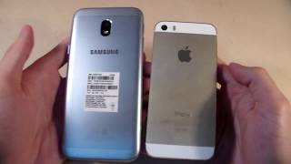 Samsung Galaxy J3 2017 vs iPhone 5S