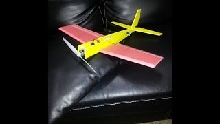 自作ラジコン飛行機 初飛行