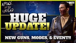 New Guns, Map, Modes, Facepaint, & Event! (CoD WW2 Nambu & Infected Gameplay!)
