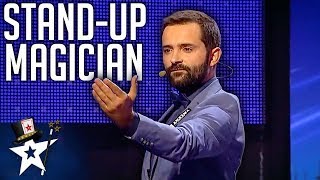 Comedian Shows Judges Some Tricks on Romania's Got Talent | Magicians Got Talent