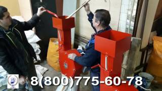 Испытание дробилки пвх шланг