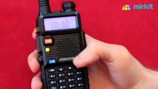 Рации это просто - Kenwood TK-F8 урок 2: обзор способов установки частоты, сопряжение раций