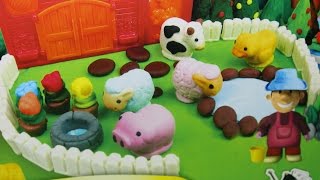 Play Dough ON THE FARM  Plasticine Set