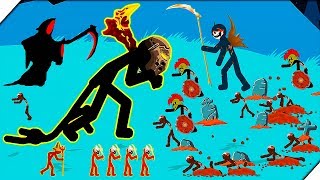 ЗОМБИ АНГЕЛ ПРОТИВ СТИКМЕНОВ - Stick War Legacy zombie mode # 3