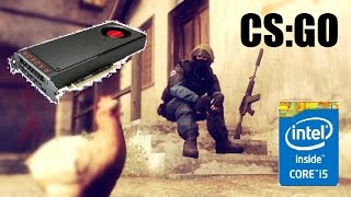 RX 480 & i5 4460 - Counter Strike: Global Offensive (FPS test)