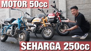 NYOBAIN MOTOR LANGKA YANG KECIL - Honda Monkey 50 dan 125