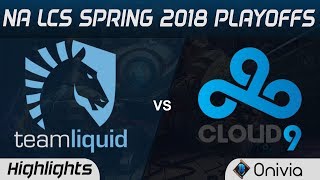 TL vs C9 Highlights Game 3 NA LCS Spring Playoffs 2018 Team Liquid vs Cloud9 by Onivia