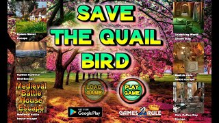 G2R Save The Quail Bird Walkthrough [Games2Rule]