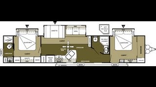 2013 Wildwood DLX 4002Q 2 Bedroom 2 Bathroom 43' Travel Trailer