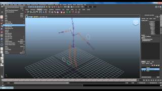 Basic Character Rigging Part 1 / 3 - Skeletal structure, IK, Constraints and Control Setup
