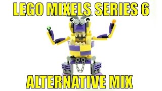 LEGO MIXELS SERIES 6 VAKA-WAKA & FORX ALTERNATIVE MIX VORX