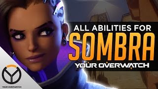 Overwatch: ALL Sombra Abilities And Cooldowns