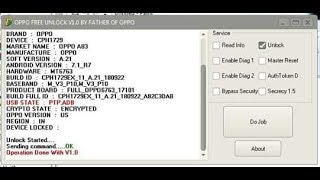 OPPO a83 unlock 2018 || free software 2019.What is the network unlock code?