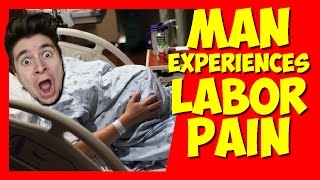 Man Tries Childbirth Simulator | Labor Pain Challenge
