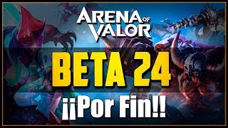 AoV Anuncio OFICIAL Beta24 MEJOR RENDIMIENTO | Arena Of Valor | DayMelto Gameplay Español