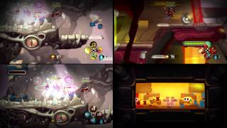 Awesomenauts - Split Screen trailer
