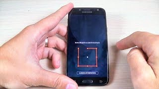 Cómo eliminar el código de patrón en Samsung Galaxy J3, J5, J7 (2017)