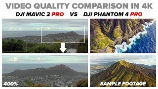 DJI Mavic Pro 2 vs Phantom 4 Pro | Video Quality Comparison (4K)