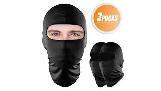MUST SEE  Hunting Gear Review! hikevalley Ski Mask, Balaclava Face Mask Breathable Cycling Hiking..