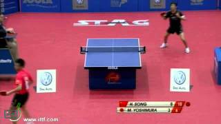 《卓球》 世界ジュニア 吉村真晴(野田学園高校) VS 宋鴻遠(中国)