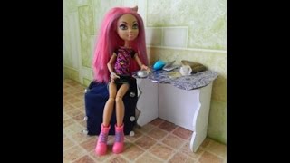 Как сделать туалетный столик для куклы легко