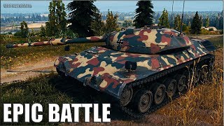 БЕШЕНЫЙ СТАТЮГА ТАЩИТ БОЙ ? World of Tanks Leopard Prototyp A лучший бой