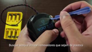 Como abrir um mouse sem danificá-lo?