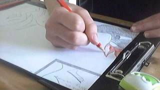 Drawing Nicky the dragoness(comic part 1)