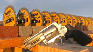 500 Magnum vs Saw Blades