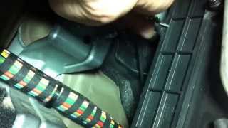 (* FORD FIESTA 5 *)( Замена салонного фильтра )( Cabin Air Filter Replacement