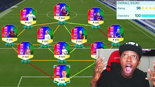 OMG THE IMPOSSIBLE  FULL RAINBOW FUT DRAFT !!!! FIFA 16 FUT DRAFT CHALLENGE