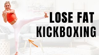LOSE FAT - KICKBOXING CARDIO at home workout