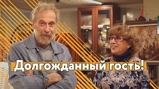 Евгений Георгиевич в гостях в Ленбагете! Инновации в вышивке крестиком!