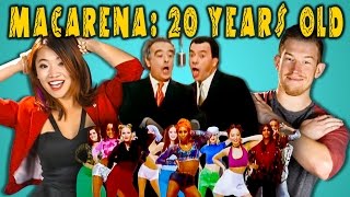ADULTS REACT TO THE MACARENA DANCE CRAZE (20th Anniversary)