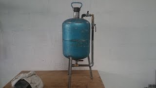 Fabriquer une sableuse artisanale avec bouteille gaz vide