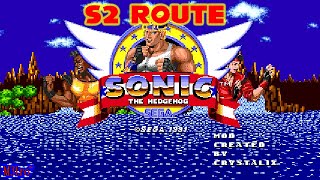 Ⓜ Bare Knuckle Remake: Sonic Mod — Walkthrough as ELLE (Sonic2 Route) on Hardest [1:07:29]