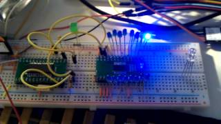 PWM LED driver i2c TLC59116 Demo