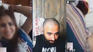 لاول مرة بسبيسو  ام كتف تعرض نفسها على رامي العبدالله