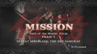 Ninja Gaiden Black Mission Mode - Path of the Master Ninja Phase 3 - Defeat Masakado!