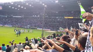 Nach dem Spiel + Verabschiedung Ter Stegen Borussia M'gladbach gegen Mainz 05